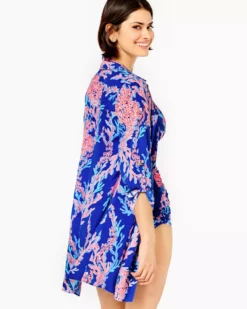 Lilly Pulitzer Natalie Shirtdress Cover Up (Swim On Over)