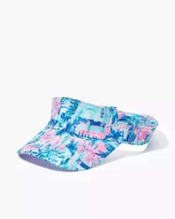 Lilly Pulitzer It's A Match Visor (Perfect Match) Accessories