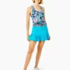Lilly Pulitzer Taye Skort UPF 50+ (Turquoise Oasis) 2 Lilly Pulitzer Taye Skort UPF 50+ (Turquoise Oasis)