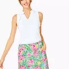 Lilly Pulitzer UPF 50+ Luxletic Maryana Skort (Resort White Pear Necessities)