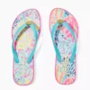 Lilly Pulitzer Pool Flip Flops (Multi Splashdance)