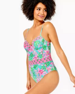 Lilly Pulitzer Palma One-Piece Swimsuit (So Shellegant)