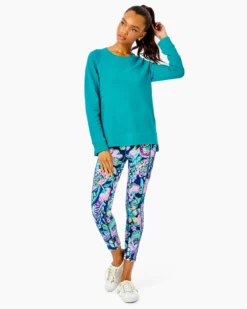 Lilly Pulitzer Beach Comber (Maldives Green) Tops