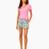 Lilly Pulitzer Bottoms Buttercup Knit Short (Baby Always Worth It)