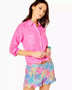 Lilly Pulitzer Buttercup Knit Short (Splashdance)