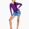 Lilly Pulitzer Kiera Active Tee (Purple Berry) Tops
