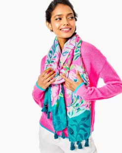 Lilly Pulitzer Resort Scarf (Im Feline Fine)