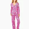 Lilly Pulitzer PJ Knit Button-Up (Purposefully Pink) 2 Lilly Pulitzer PJ Knit Button-Up (Purposefully Pink)
