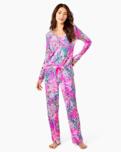 Lilly Pulitzer PJ Knit Top (Im Feline Fine)