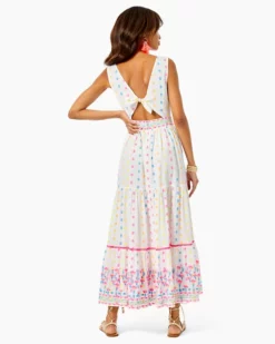 Lilly Pulitzer Charleen Maxi Dress (Tropical Dot Clip) Dresses