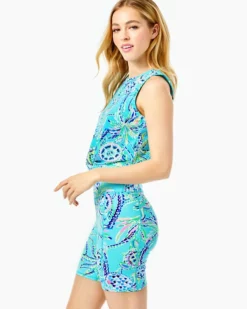 Lilly Pulitzer Weekender High Rise Short (Turtle Szn)