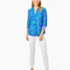 Lilly Pulitzer Serenade In The Shade (Eclipse Blue) Tops