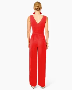 Lilly Pulitzer Jannah Jumpsuit (Ruby Red) 7 Lilly Pulitzer Jannah Jumpsuit (Ruby Red)