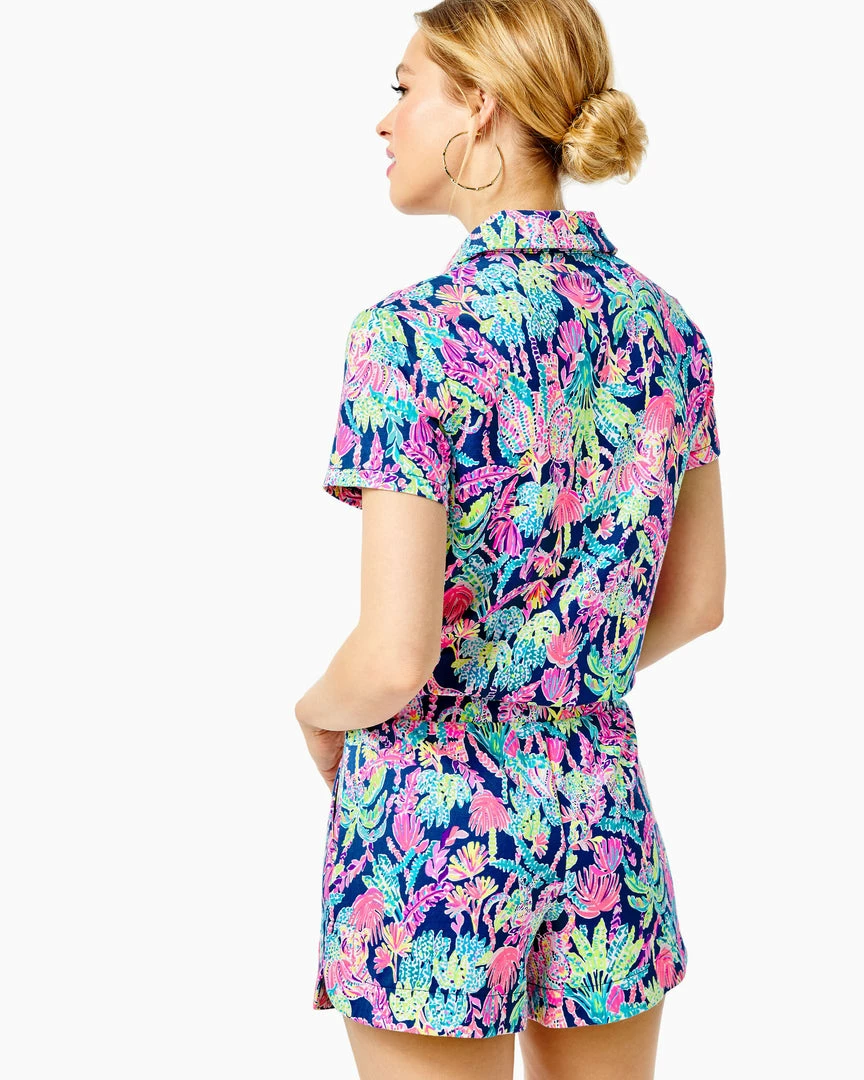 Lilly Pulitzer Jorgie Romper (Seen And Herd) 4 Lilly Pulitzer Jorgie Romper (Seen And Herd)