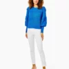 Lilly Pulitzer Kippa Sweater (Blue Flare) Tops