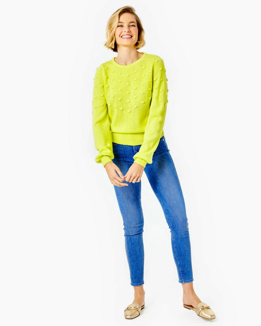 Lilly Pulitzer Tekla Sweater (Bauble Yellow) Tops 3 Lilly Pulitzer Tekla Sweater (Bauble Yellow) Tops