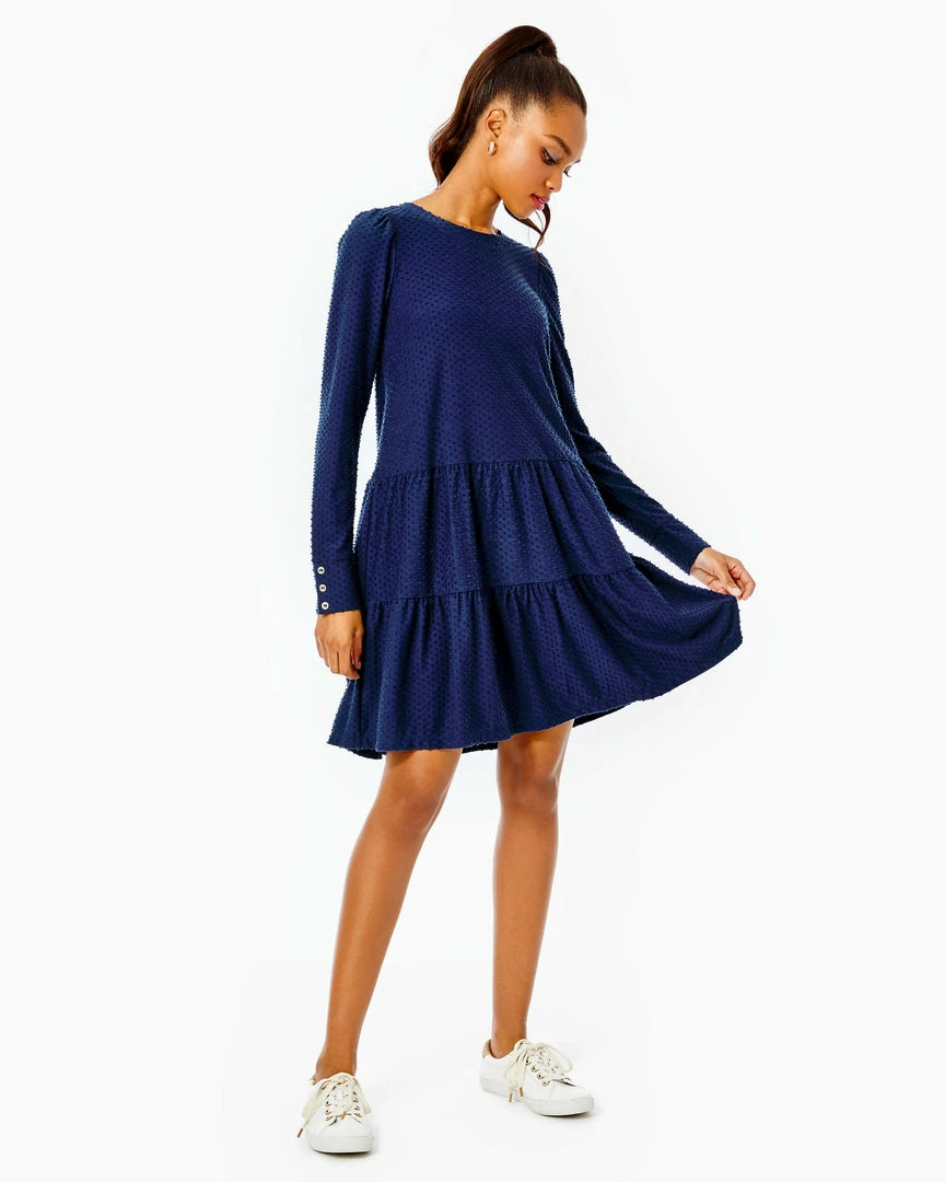 Lilly Pulitzer Arlette Dress (Cozy Knit Swiss Dot) Dresses 3 Lilly Pulitzer Arlette Dress (Cozy Knit Swiss Dot) Dresses