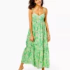 Lilly Pulitzer Heidi Cotton Maxi Dress (Mandevilla Baby Fins & Flippers) Dresses 2 Lilly Pulitzer Heidi Cotton Maxi Dress (Mandevilla Baby Fins & Flippers) Dresses