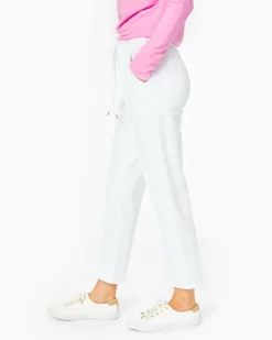 Lilly Pulitzer Emora Knit Pant (Resort White)