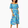 Lilly Pulitzer Dresses Merle Midi Dress (Fancy Fins) 1 Lilly Pulitzer Dresses Merle Midi Dress (Fancy Fins)