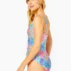 Lilly Pulitzer Swim Napili One Piece (Multi Splashdance) 2 Lilly Pulitzer Swim Napili One Piece (Multi Splashdance)