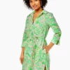 Lilly Pulitzer Pilar Linen Tunic Dress (Mandevilla Baby Fins & Flippers) Dresses