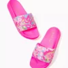 Lilly Pulitzer Cabana Slides (Shell Me Something Good) 1 Lilly Pulitzer Cabana Slides (Shell Me Something Good)