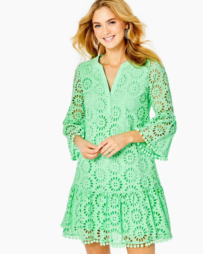 Lilly Pulitzer Bekah Dress (Patina Green)) 3 Lilly Pulitzer Bekah Dress (Patina Green))