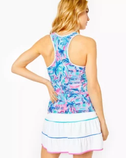 Lilly Pulitzer UPF 50+ Luxletic Canna Bra Tank Top (Perfect Match)