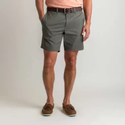 Duckhead Harbor Performance Short (Gunmetal Gray)