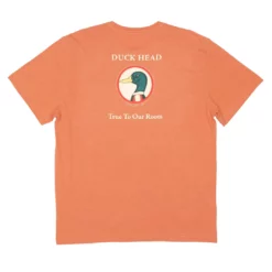 Duckhead Short Sleeve T-Shirt (Apricot Brandy) Tops