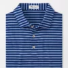 Peter Millar Tops Cyrus Performance Jersey Polo (Sport Navy)