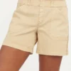 SPANX 6" Stretch Twill Shorts (Almond) Bottoms 2 SPANX 6" Stretch Twill Shorts (Almond) Bottoms