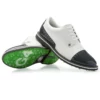 G/Fore Shoes Cap Toe Gallivanter (Snow/Charcoal)