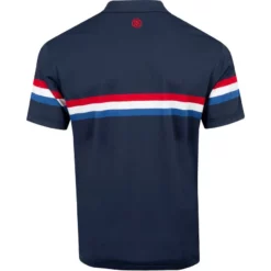 G/Fore Tops Liberty Stripe Polo (Twilight)