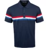 G/Fore Tops Liberty Stripe Polo (Twilight) 1 G/Fore Tops Liberty Stripe Polo (Twilight)