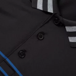 G/Fore Variegated Raglan Stripe Polo (Onyx) 7 G/Fore Variegated Raglan Stripe Polo (Onyx)