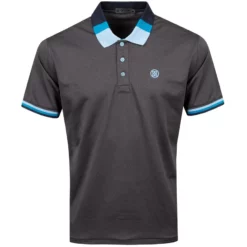 G/Fore Tricolour Polo (Charcoal Grey )