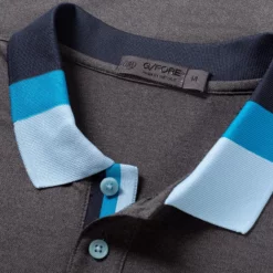 G/Fore Tricolour Polo (Charcoal Grey ) 8 G/Fore Tricolour Polo (Charcoal Grey )