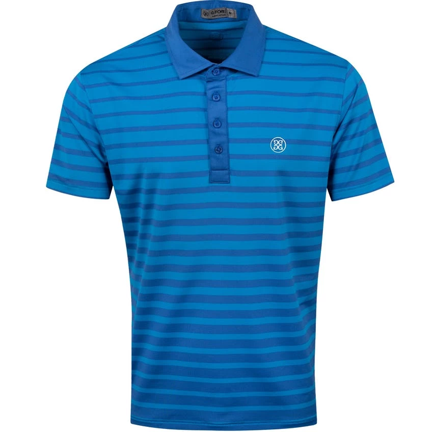 G/Fore Tops Horizon Stripe Polo (Aegean) 3 G/Fore Tops Horizon Stripe Polo (Aegean)