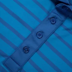 G/Fore Tops Horizon Stripe Polo (Aegean) 9 G/Fore Tops Horizon Stripe Polo (Aegean)