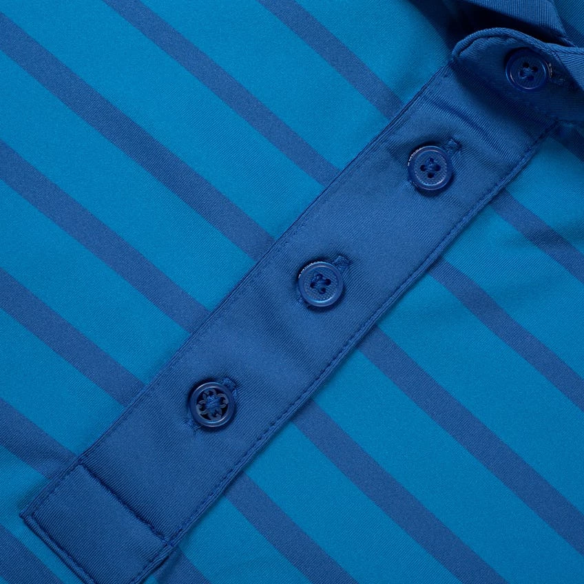 G/Fore Tops Horizon Stripe Polo (Aegean) 6 G/Fore Tops Horizon Stripe Polo (Aegean)