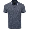 G/Fore Tops Perforated Stripe Polo