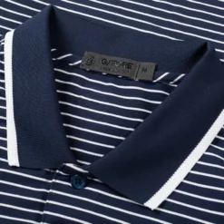 G/Fore Tops Perforated Stripe Polo
