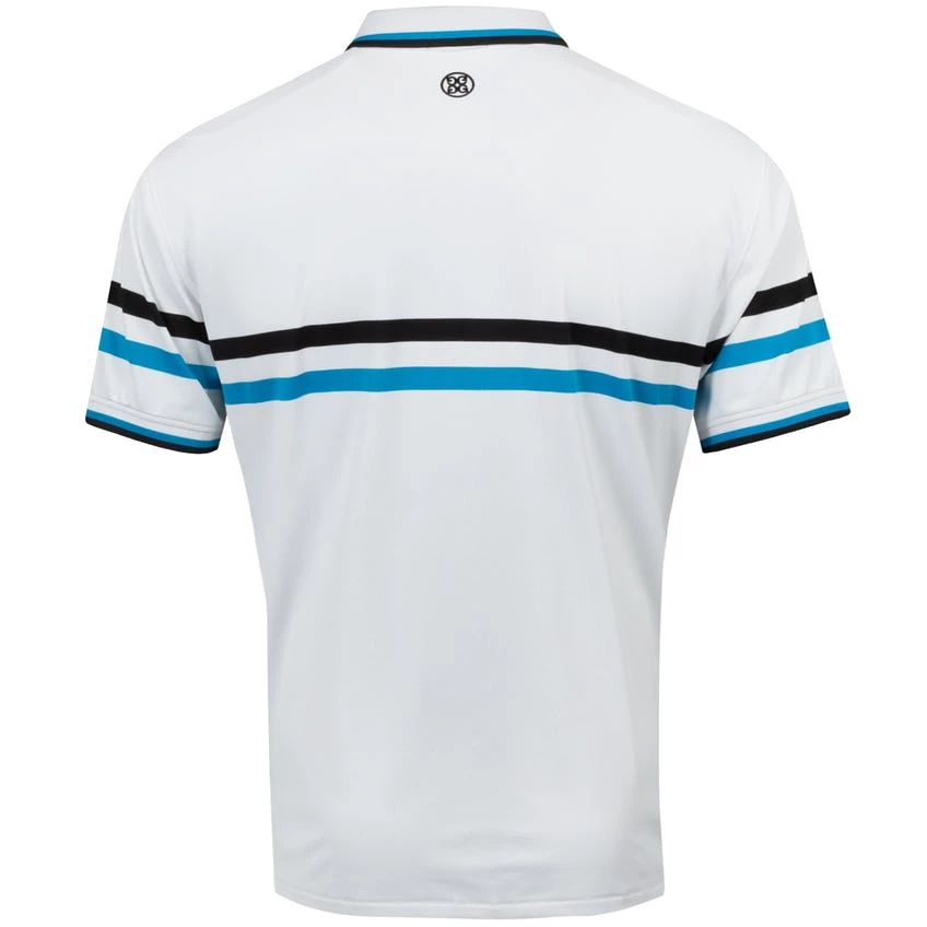 G/Fore Tops Liberty Stripe Polo (Snow) 4 G/Fore Tops Liberty Stripe Polo (Snow)