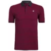 G/Fore Perforated Stripe Polo (Twilight)