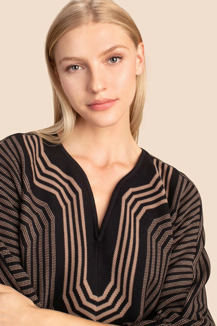 Trina Turk Gallivant Dress (Black/Camel) Dresses 5 Trina Turk Gallivant Dress (Black/Camel) Dresses