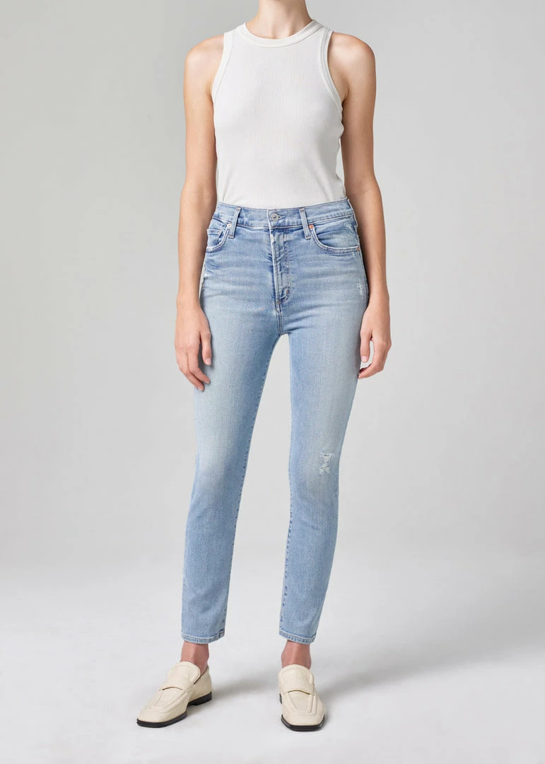 Citizens Of Humanity Olivia Crop High Rise Slim (Dante) Bottoms 3 Citizens Of Humanity Olivia Crop High Rise Slim (Dante) Bottoms