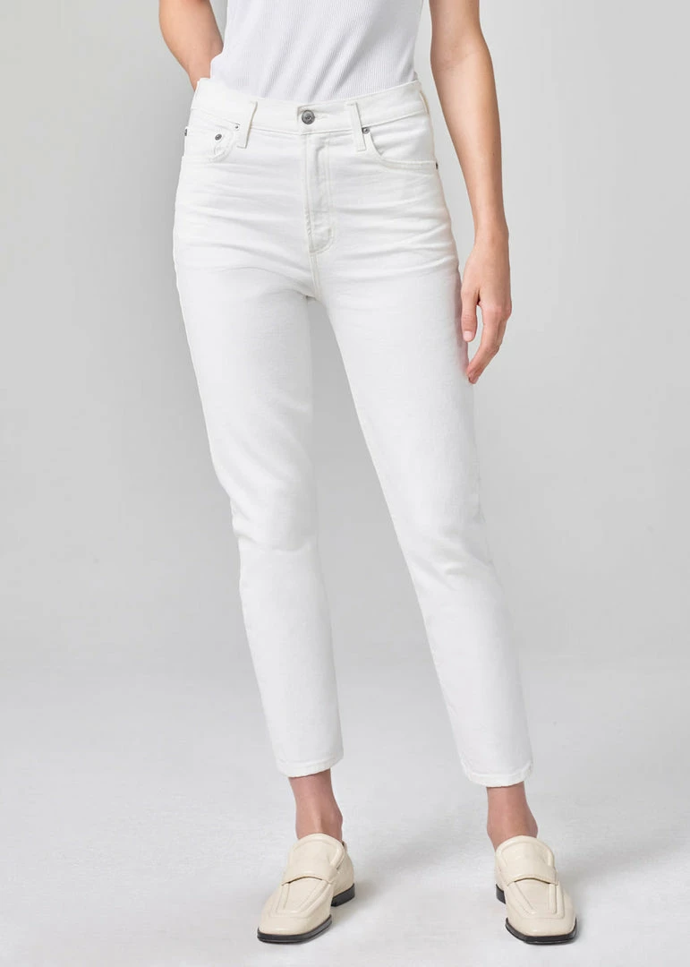 Citizens Of Humanity Bottoms 1960 Olivia Crop High Rise Slim (Lumen) 3 Citizens Of Humanity Bottoms 1960 Olivia Crop High Rise Slim (Lumen)