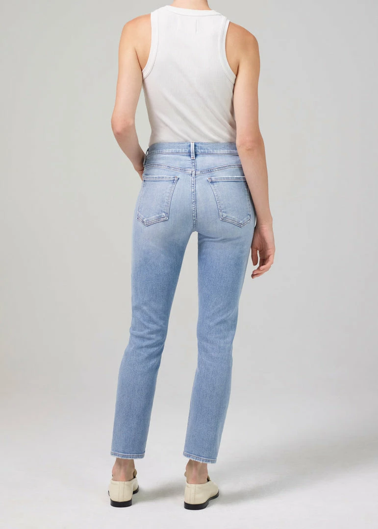 Citizens Of Humanity Ella Mid Ride Slim Crop (Carmine) 4 Citizens Of Humanity Ella Mid Ride Slim Crop (Carmine)